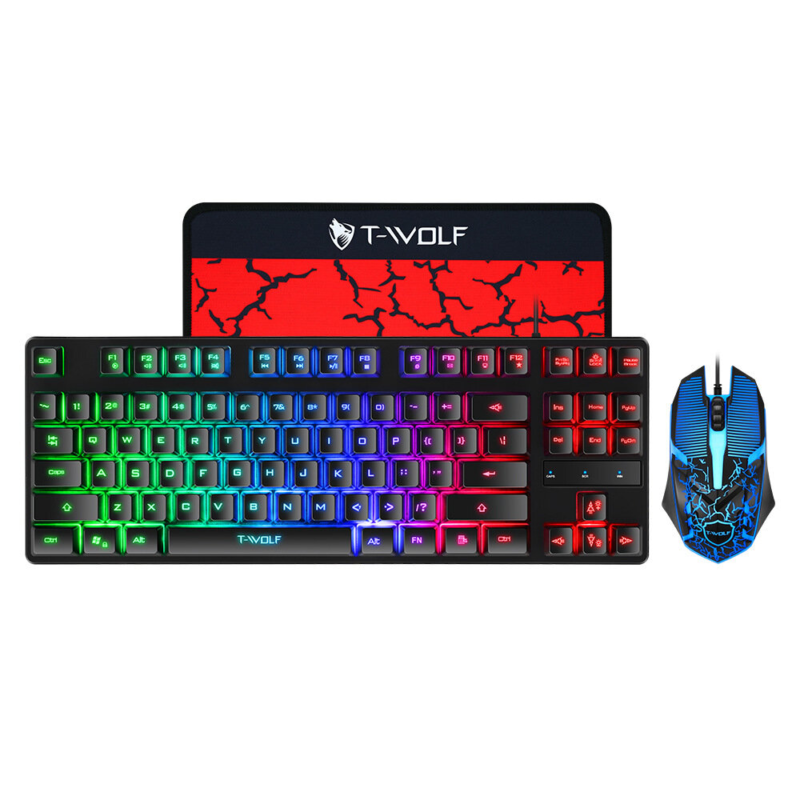 Combo set Gaming T-Wolf TF260 3u1