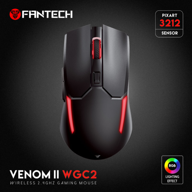 Mis Wireless Gaming Fantech WGC2 Venom II crni