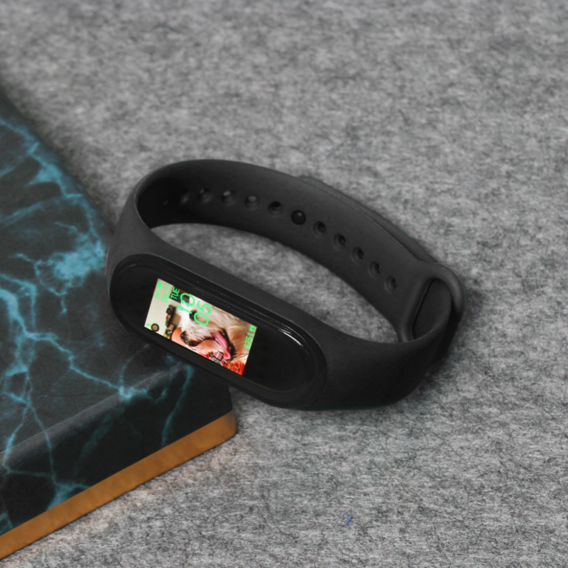 Narukvica za smart watch Xiaomi Mi Band M3/M4 crna