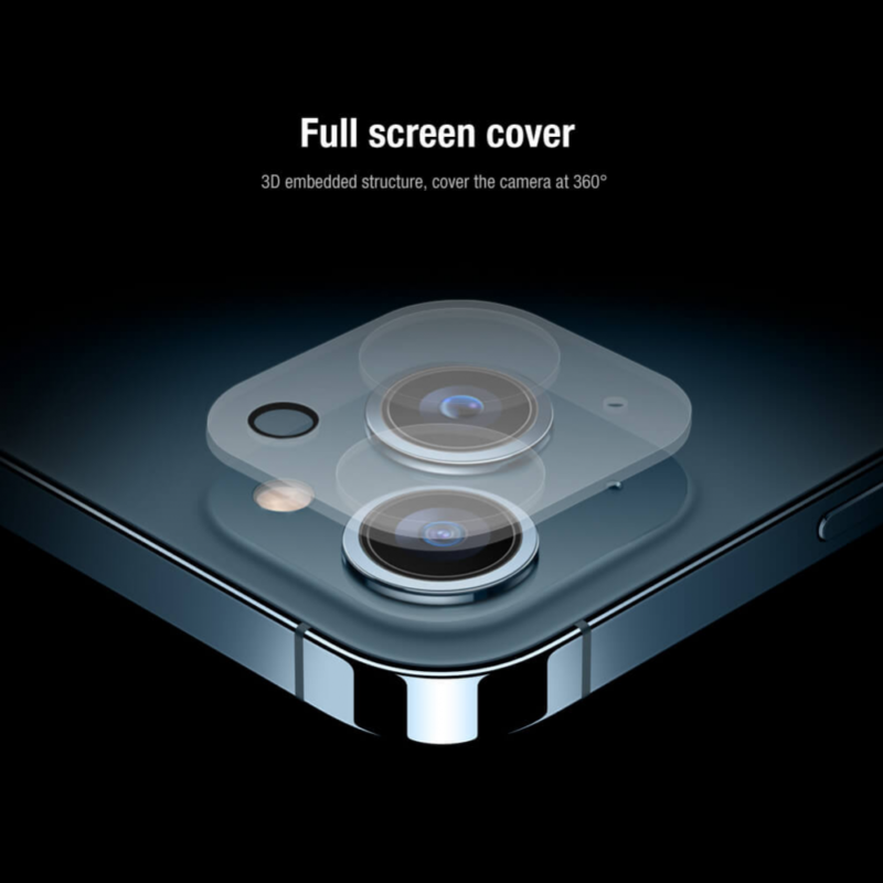 Zaštitno staklo Nillkin 2u1 HD za iPhone 14 Pro 6.1 crna