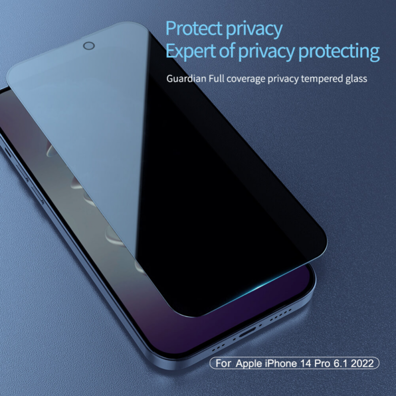 Zaštitno staklo Nillkin Guardian za iPhone 14 Pro 6.1 crni