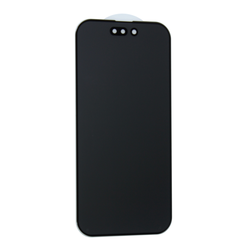 Tempered Glass Privacy 2.5D full glue za iPhone 14 Pro Max 6.7 crni