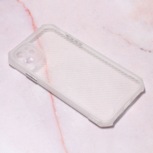 Maska Carbon Crystal za iPhone 11 6.1 bela