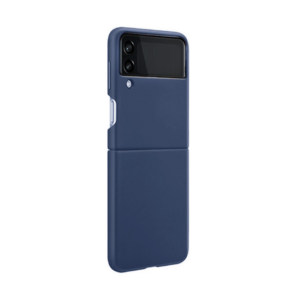 Maska Elegant Fold za Samsung Z Flip 4 tamno plava