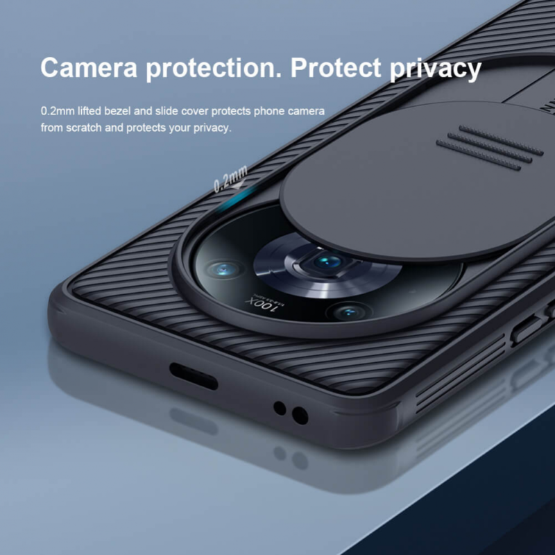 Maska Nillkin CamShield Pro za Huawei Honor Magic 4 Pro crna