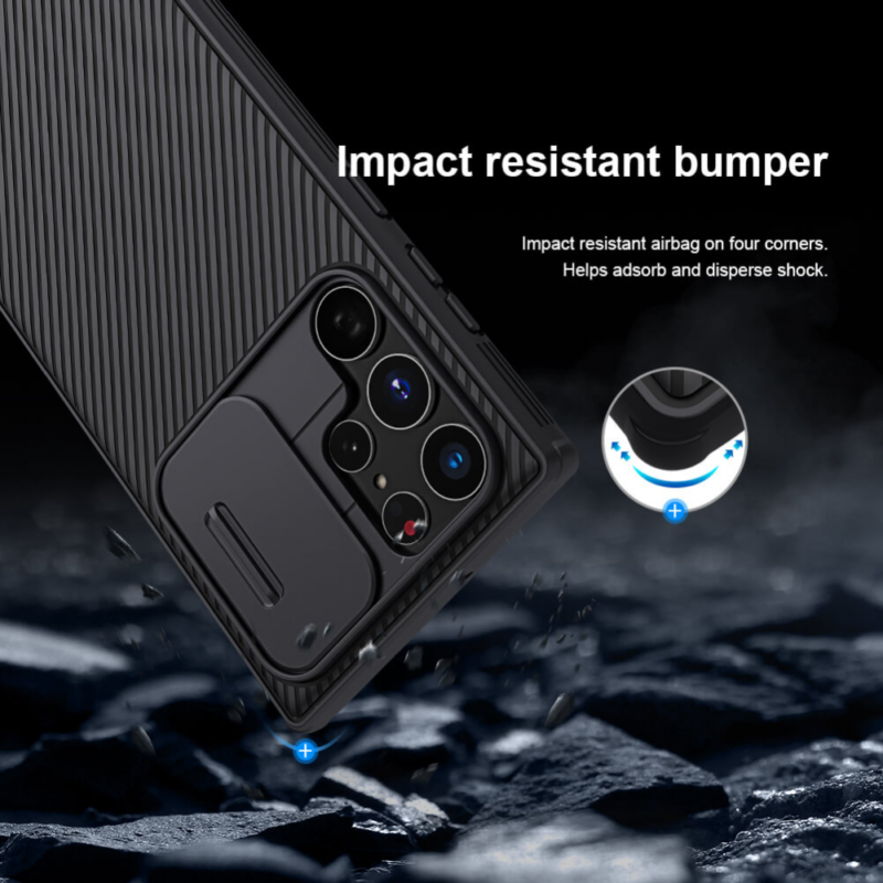 Maska Nillkin CamShield Pro za Samsung S908B Galaxy S22 Ultra 5G plava