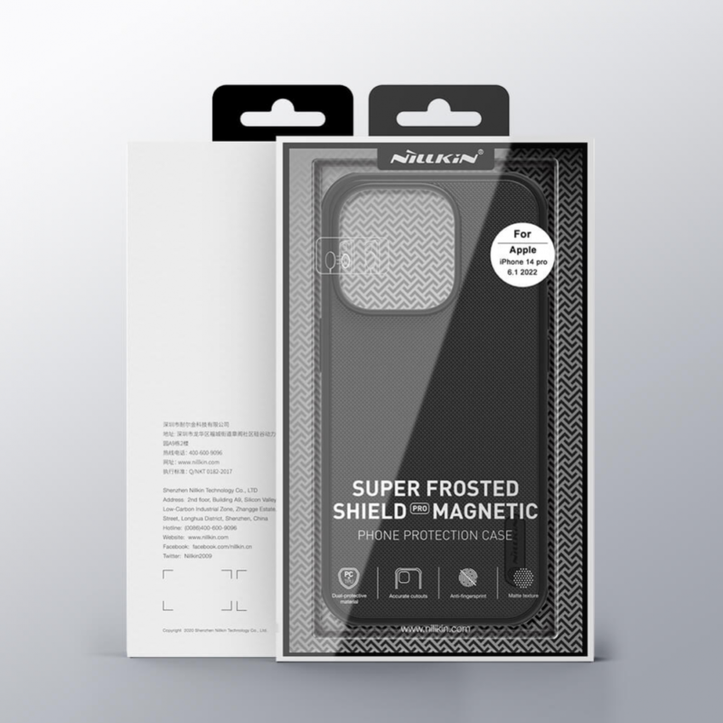 Maska Nillkin Scrub Pro Magnetic za iPhone 14 Pro 6.1 crna