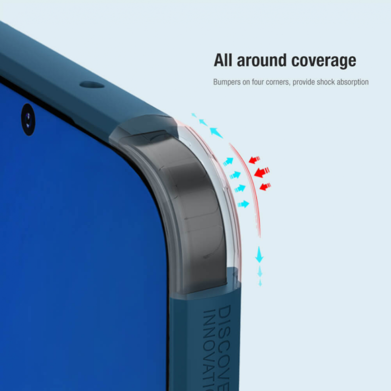Maska Nillkin Scrub Pro za Samsung S901B Galaxy S22 5G plava
