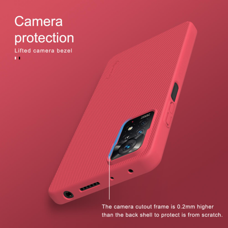 Maska Nillkin Scrub za Xiaomi Redmi Note 11 Pro 4G/5G plava