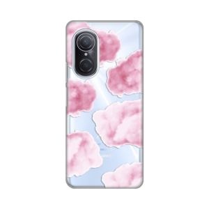 Maska Silikonska Print Skin za Huawei Nova 9 SE Pink Clouds