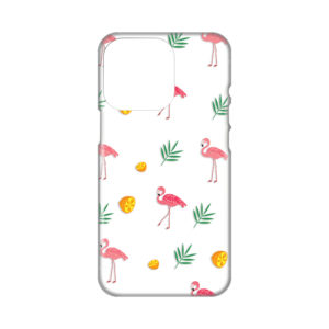 Maska Silikonska Print Skin za iPhone 14 Pro 6.1 Flamingos