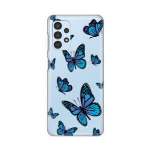 Maska Silikonska Print Skin za Samsung A135F Galaxy A13 4G Blue butterfly