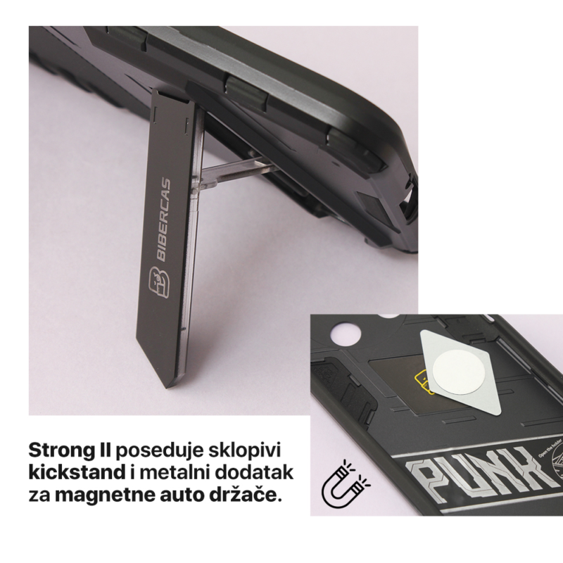 Maska Strong II za iPhone 14 Pro Max 6.7 crna