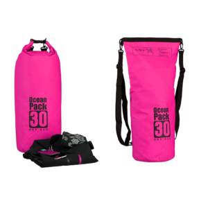Vodootporna suva torba EL 30L pink