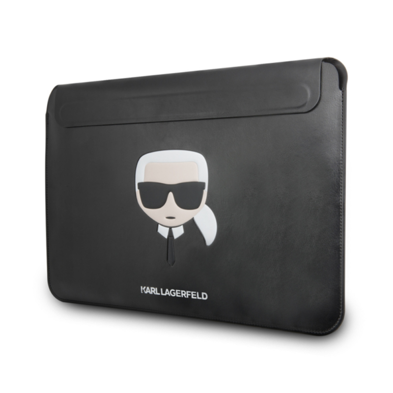 Torba za laptop Karl Lagerfeld Sleeve Ikonik 14" crna (KLCS14KHBK)