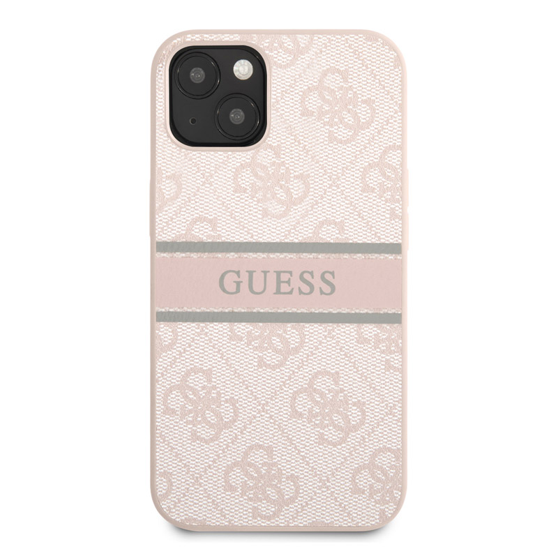 Maska Guess Stripe za iPhone 13 6.1 roze (GUHCP13M4GDPI)