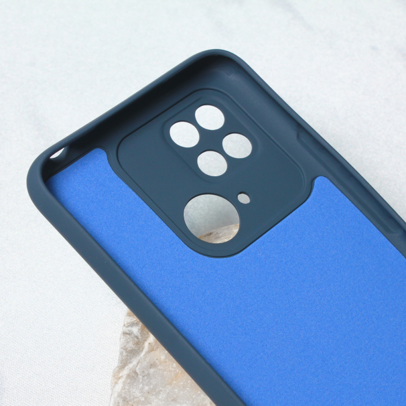 Maska Nano Silikon za Xiaomi Redmi 10C tamno plava