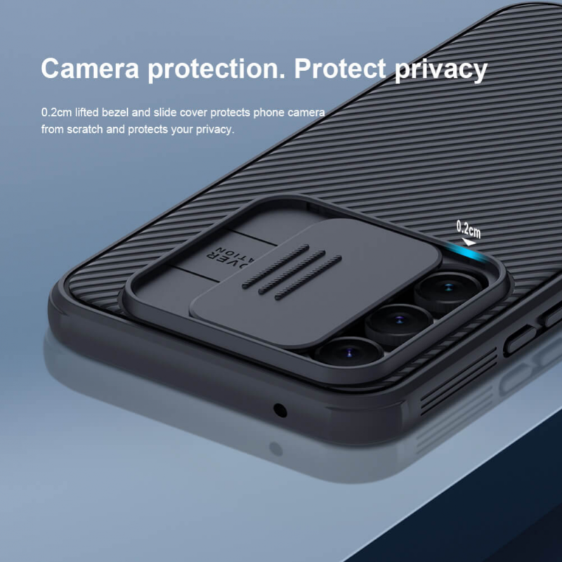 Maska Nillkin CamShield Pro za Samsung A546B Galaxy A54 5G plava