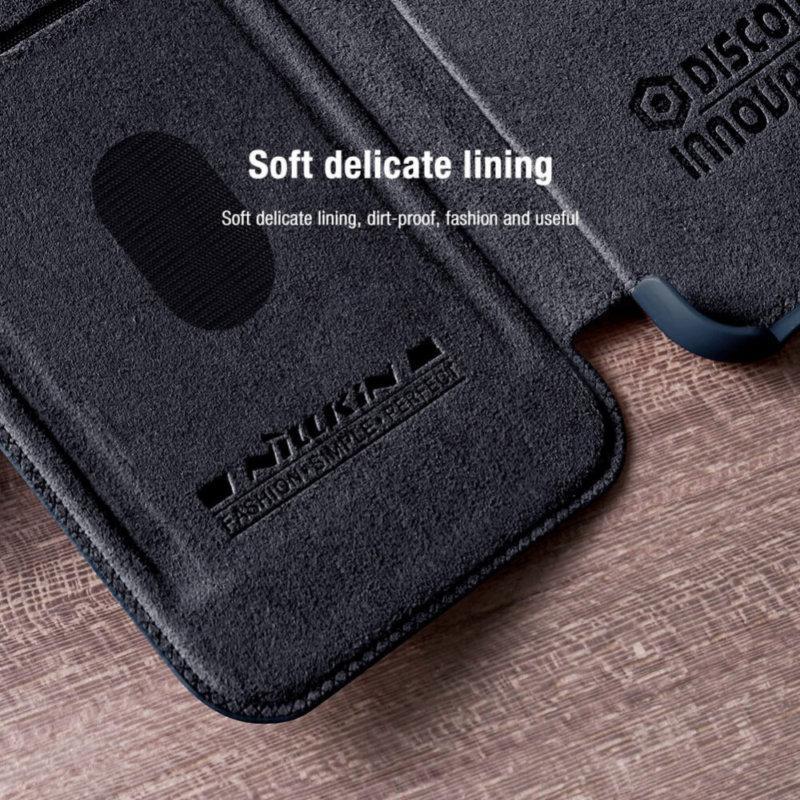 Maska Nillkin Qin Pro Leather za Samsung S911B Galaxy S23 crna