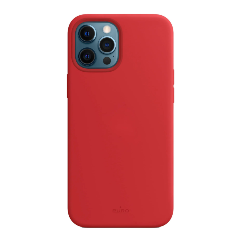 Maska Puro ICON za iPhone 12/12 Pro 6.1 crvena