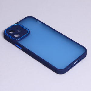 Maska Shining Camera za iPhone 12 6.1 plava