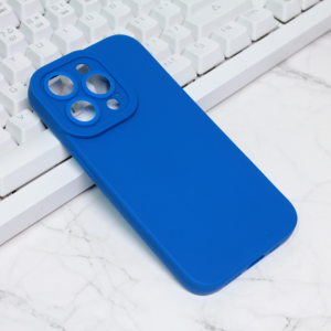 Maska Silikon Pro Camera za iPhone 14 Pro 6.1 tamno plava