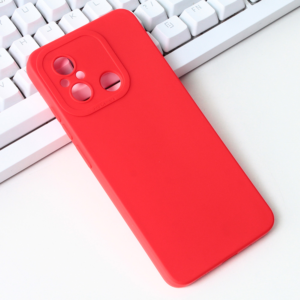Maska Silikon Pro Camera za Xiaomi Redmi 12C crvena