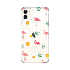 Maska Silikonska Print Skin za iPhone 11 6.1 Flamingos