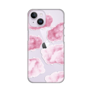 Maska Silikonska Print Skin za iPhone 14 6.1 Pink Clouds