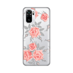 Maska Silikonska Print Skin za Xiaomi Redmi Note 10 4G/10s Elegant Roses