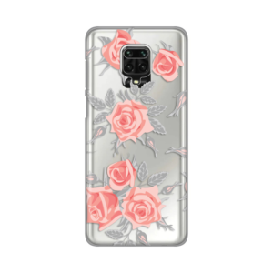 Maska Silikonska Print Skin za Xiaomi Redmi Note 9 Pro/Note 9 Pro Max/Note 9S Elegant Roses