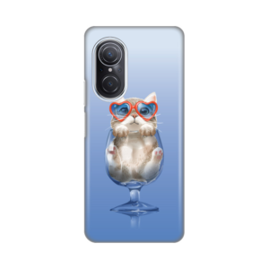 Maska Silikonska Print za Huawei Nova 9 SE/Honor 50 SE Funny Cat