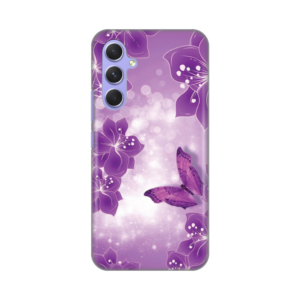 Maska Silikonska Print za Samsung A546B Galaxy A54 5G Butterfly And Flowers