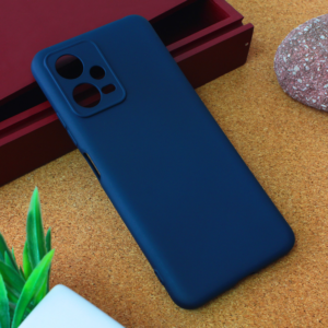Maska Teracell Giulietta za Xiaomi Redmi Note 12 Pro 5G (EU) mat tamno plava
