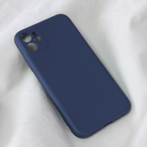 Maska Teracell Soft Velvet za iPhone 11 6.1 tamno plava