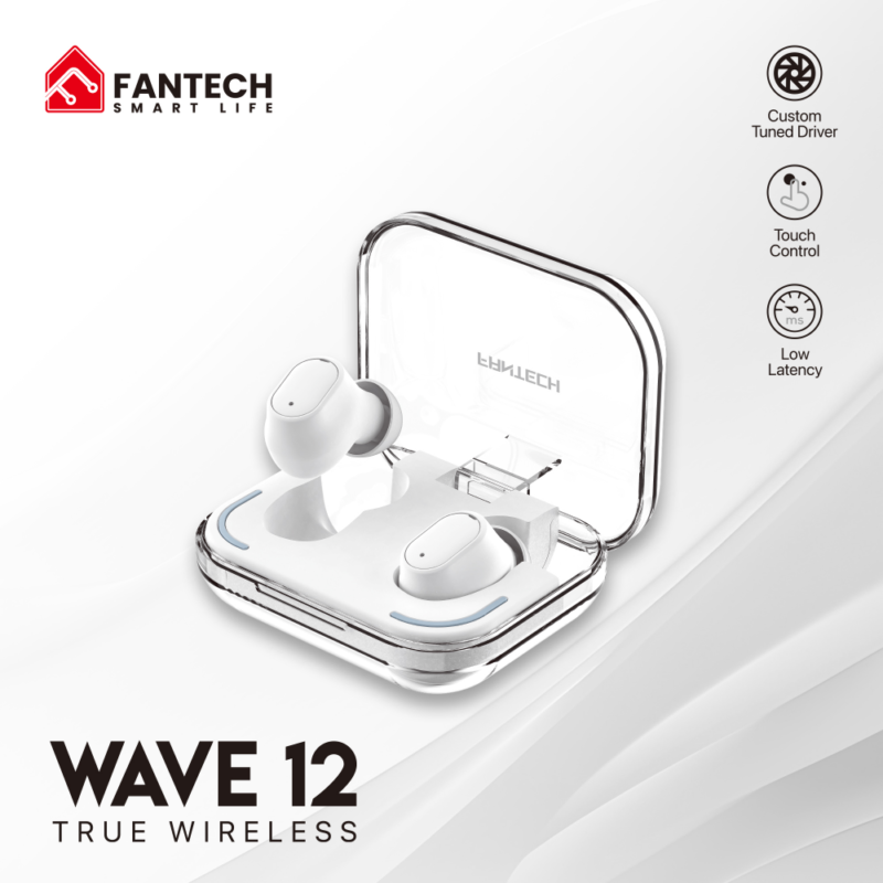 Bluetooth slusalice Fantech Wave 12 bele