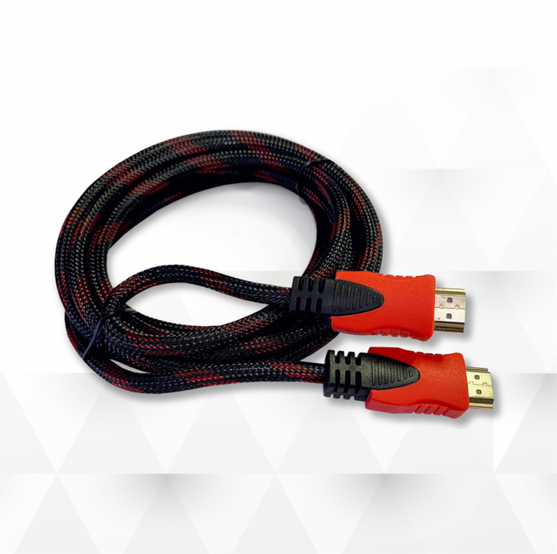 Kabl STARK HDMI M-M pozlacen 4K pleteni 1.5m