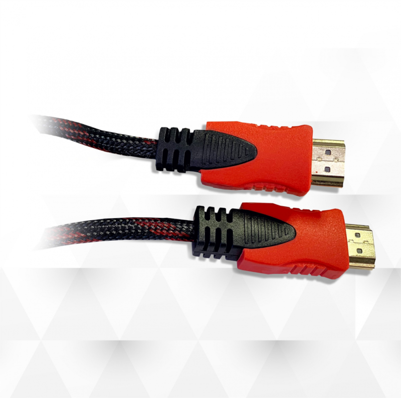 Kabl STARK HDMI M-M pozlacen 4K pleteni 1.5m