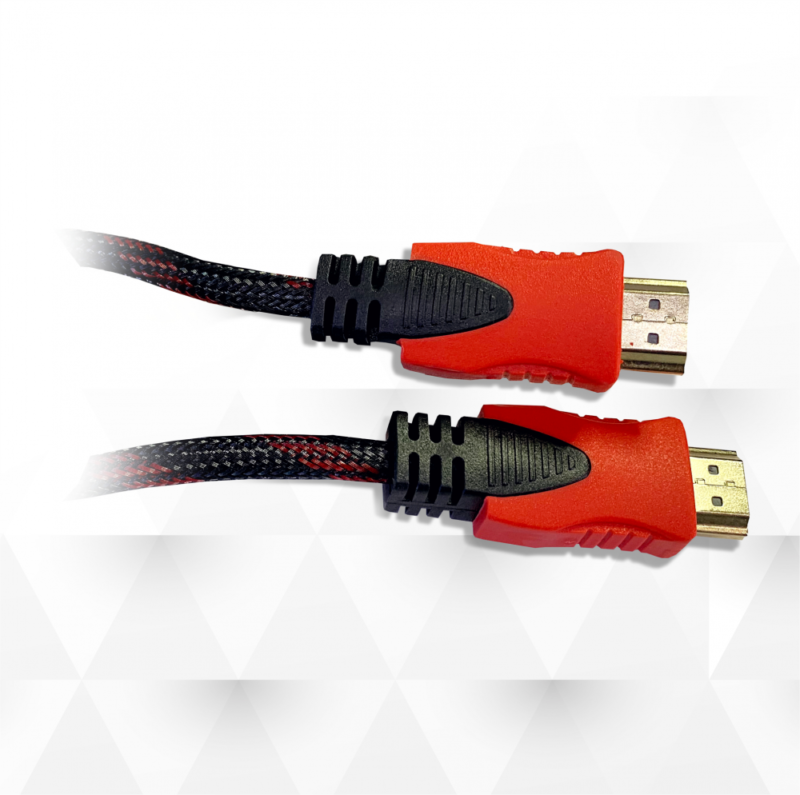 Kabl STARK HDMI M-M pozlacen 4K pleteni 5m