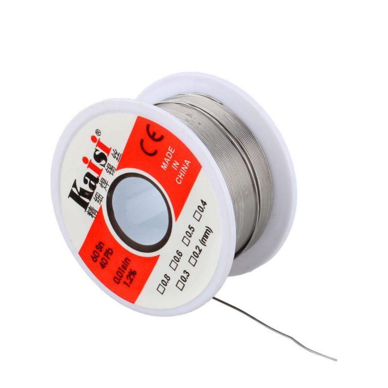 Kalaj zica Kaisi 0.5mm/Sn60%/Pb40%/Flux (fluks) 1.2%