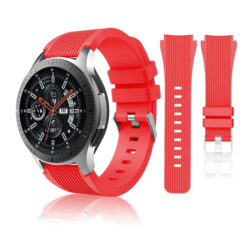 Narukvica relife za smart watch Samsung 4, 5 22mm crvena