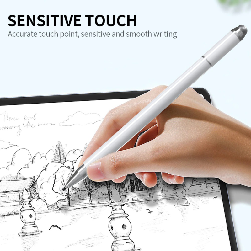 Olovka za Touch screen 3u1 bela
