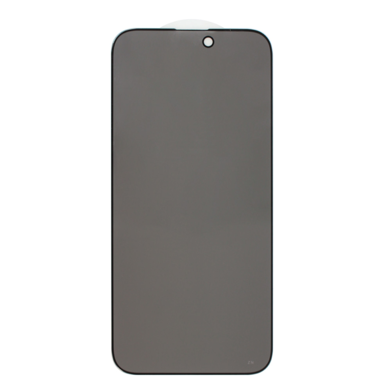 Tempered Glass Privacy 2.5D full glue za iPhone 15 Plus 6.7 crni