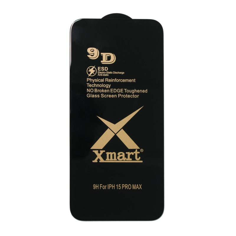 ZaĹˇtitno staklo X mart 9D za iPhone 15 Pro Max 6.7