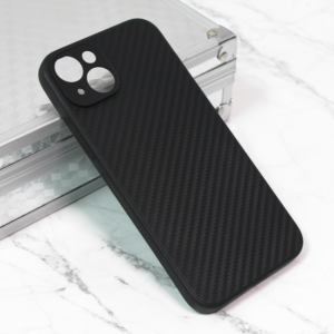 Maska Carbon fiber za iPhone 15 Plus 6.7 crna