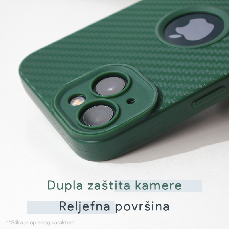 Maska Carbon Stripe za iPhone 11 6.1 plava