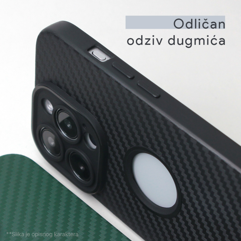 Maska Carbon Stripe za iPhone 11 6.1 plava