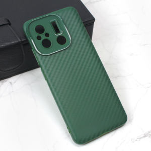 Maska Carbon Stripe za Xiaomi Redmi 12C zelena