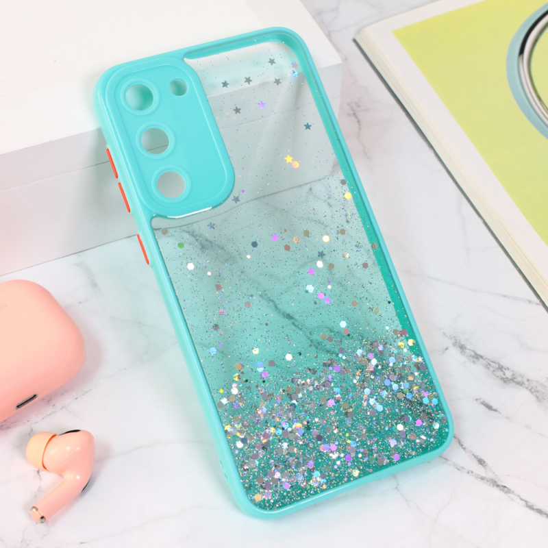 Maska Frame Glitter za Samsung S916B Galaxy S23 Plus mint