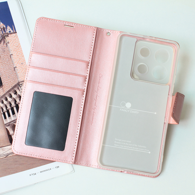 Maska Hanman Canvas ORG za Xiaomi Redmi Note 13 5G (EU) roze